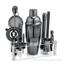 Wine Set Cocktail Shaker com suporte